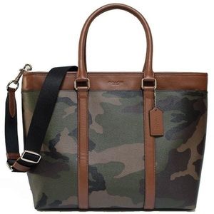 Coach Camo Business Tote